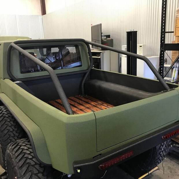 Эффектный шестиколесный Jeep Wrangler от компании Bruiser Conversions 6x6, Wrangler, jeep, jeep wrangler, авто, автомобили, внедорожник, тюнинг