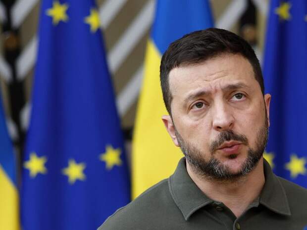 Владимир Зеленский на саммите ЕС в Брюсселе© AP Photo / Geert Vanden Wijngaert
