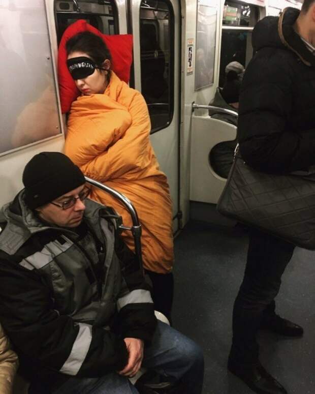 Модники и чудаки из метро