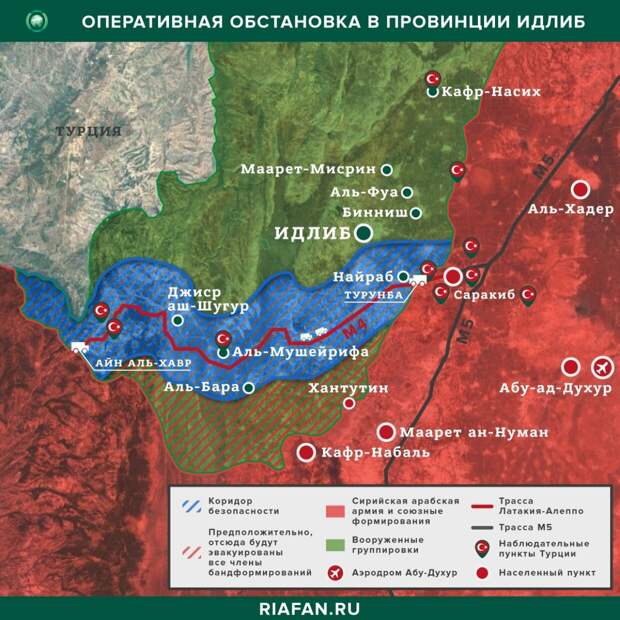 Сирия итоги за сутки на 5 апреля 06.00: провокации террористов ХТШ в Идлибе, в Даръа похищены трое сирийских солдат Провинция Идлиб