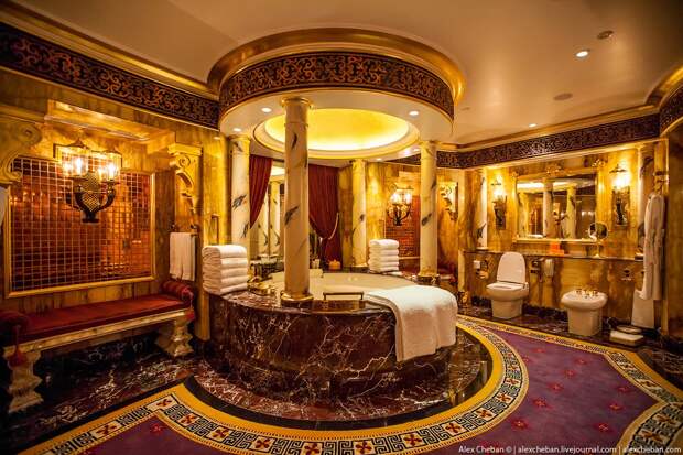 BurjAlArab36 Золото для шейхов и олигархов: самый дорогой номер в семизвездочном отеле Burj Al Arab