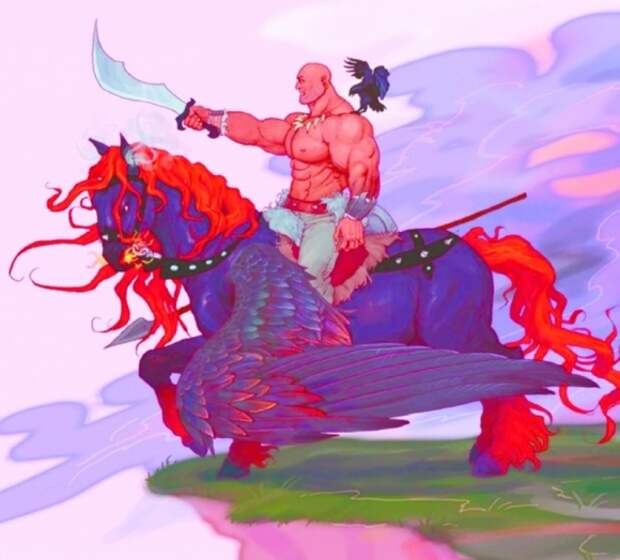 Змей Тугарин (одно из изображений)