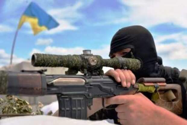 Украинский снайпер 