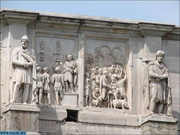 Арка Константина, Рим.