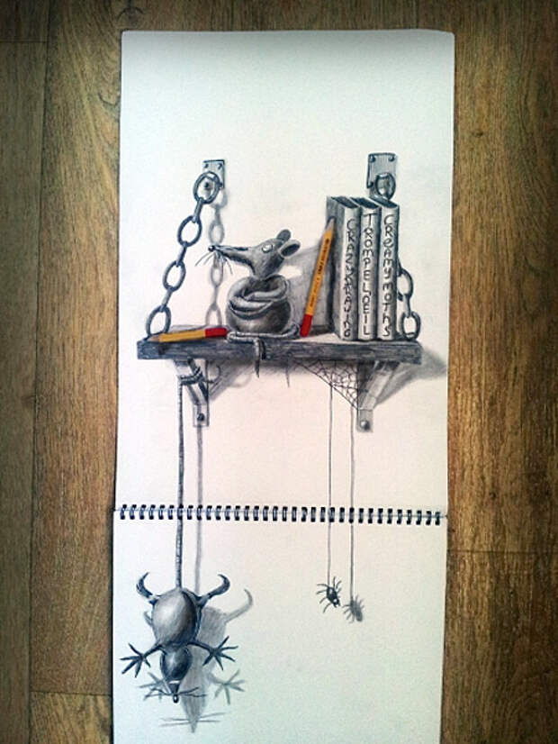 Best and Stunning 3D Pencil Drawings Art Collection by techblogstop 16