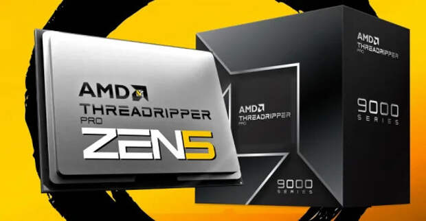 24-ядерный Ryzen Threadripper 9960X — 1600 долларов, 96-ядерный Ryzen Threadripper PRO 9995WX — 13 тыс. долларов. 23 июля стартуют предзаказы на AMD Ryzen Threadripper 9000X