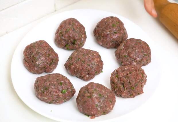 Лепешки с мясом и зеленью Лепешки, Рецепт, Видео рецепт, Кинза, Мята, Фарш, Мясо, Видео, Длиннопост