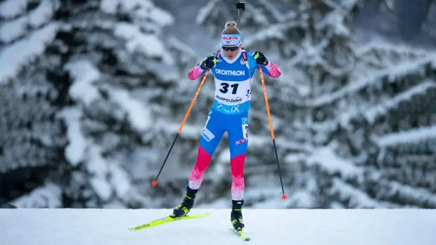 Бронзовый подвиг Резцовой: сборная России заняла третье место в женской эстафете на этапе КМ по биатлону в Рупольдинге