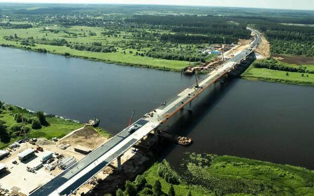 Мост с просадкой до 40 см – появилась новая переправа через Волгу
