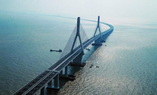 В Китае очень зависят от мостов.