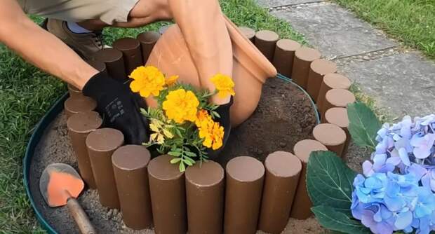 Как сделать красивую садовую клумбу для цветов