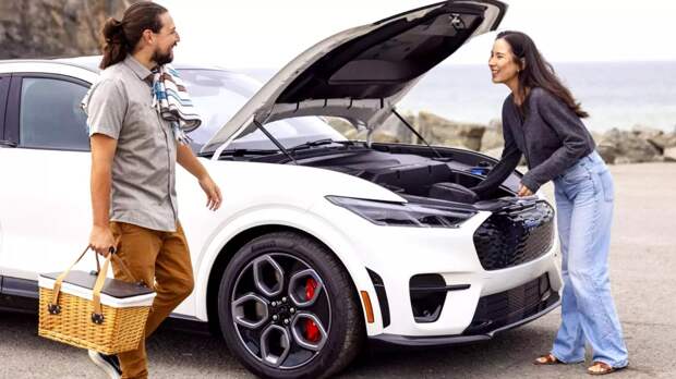 Передний багажник Ford Mustang Mach-E стал платным