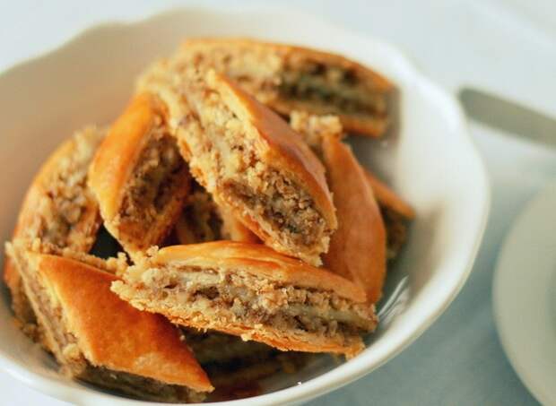 Печенье «Алла» с грецкими орехами