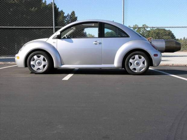 Volkswagen Beetle за 40 миллионов рублей, оснащенный газотурбинным двигателем