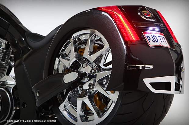 Кастом-байк Cadillac от Пола Тотула Младшего