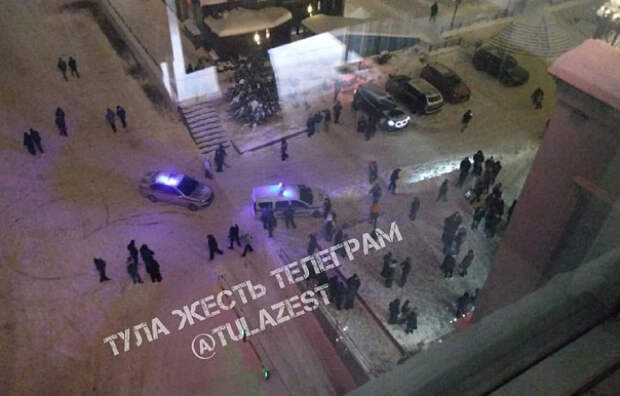 Всех участников массовой драки в Туле доставили в полицию