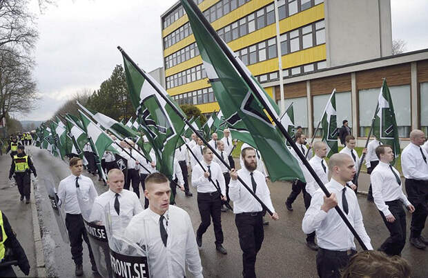 Неонацистское движение в Швеции, 2014 год.