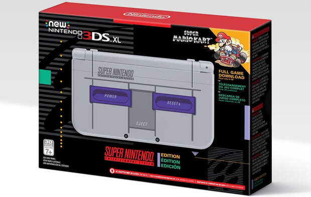 You’ll Be Able To Get Your Hands On The SNES-Themed 3DS XL Next Month