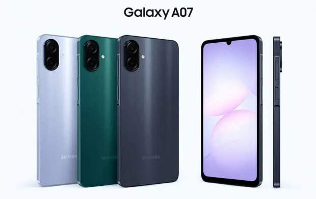 6 лет обновлений, 5000 мАч, 90-герцевый экран и защита IP54. Рассекречен один из самых дешевых смартфонов Samsung — Galaxy A07