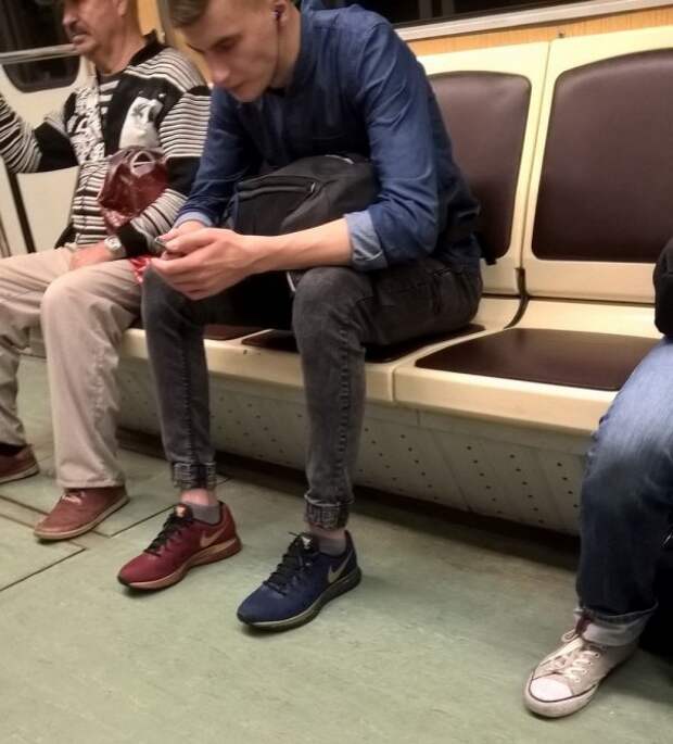Модники и чудаки из метро