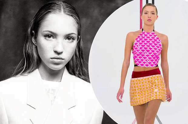 18-летняя дочь Кейт Мосс Лила дебютировала на подиуме