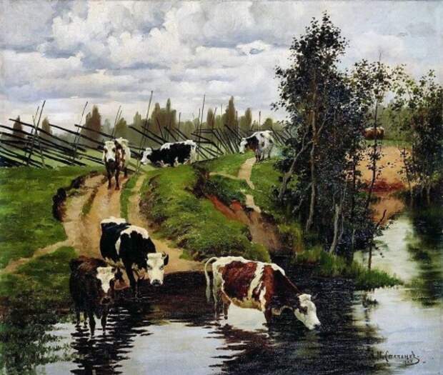 художник Алексей Степанов картины – 25