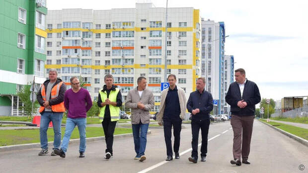 Новая дорога на улице Багряная / Фото: barnaul.org