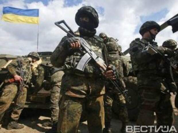 Бойцы  АТО штурмуют Первомайск и Дебальцево
