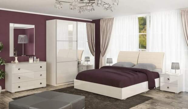 Модульная мебель — оптимальное решение для современной спальни. /Фото: images.ua.prom.st