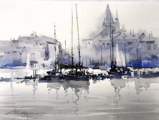 Пристань. Автор: Corneliu Dragan-Targoviste. Пристань. Автор: Corneliu Dragan-Targoviste.