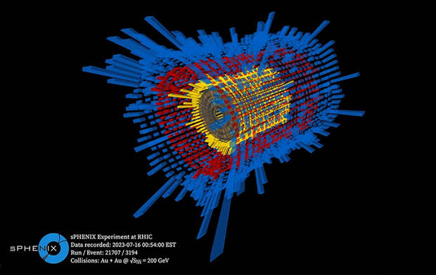 Новый детектор sPHENIX представил первые данные о «первоматерии»