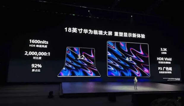 Гибкий ноутбук HUAWEI MateBook Fold официально показали — экран 18" и вес 1,16 кг