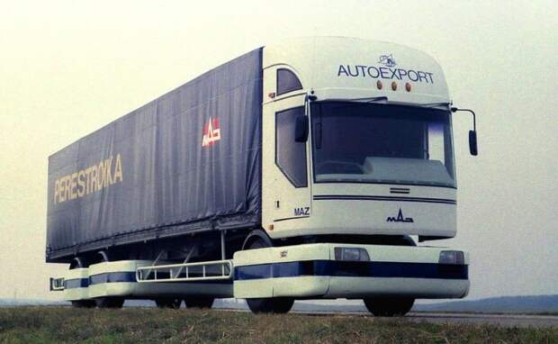 МАЗ-2000 – инновационный грузовик из СССР.