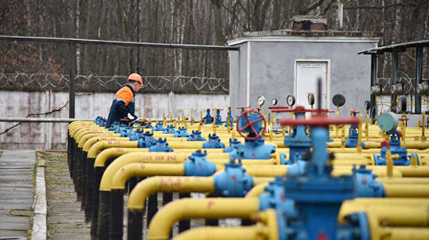 Газодобывающее предприятие на Украине Газодобывающее предприятие на Украине
