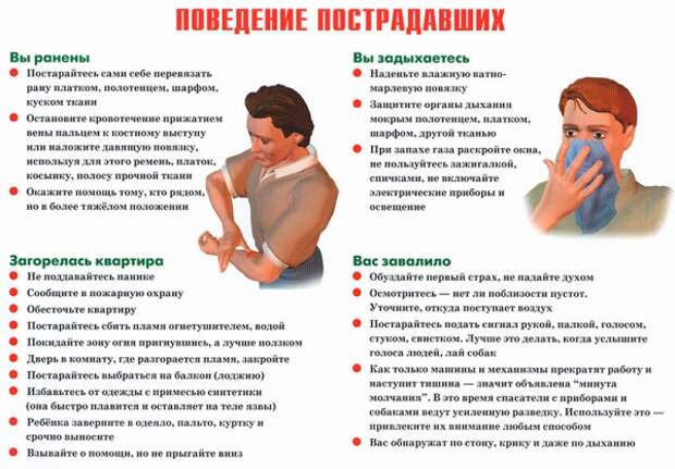 Как вести себя при теракте