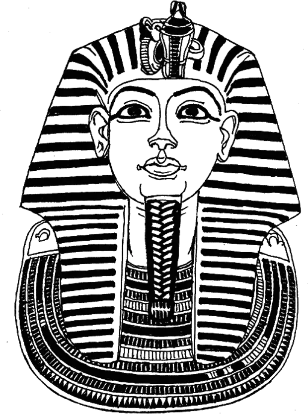 Маска фараона рисунок 5. Пектораль фараона Тутанхамона. Рисунок фараона Тутанхамона. Маска Тутанхамона. Маска фараона Тутанхамона рисунок.