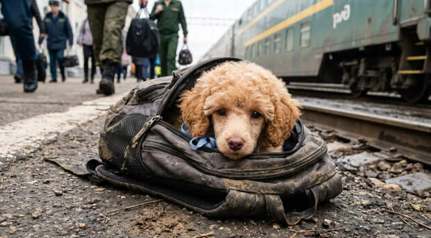 Проводница сошедшего с рельсов поезда под Ульяновском спасла щенка пуделя