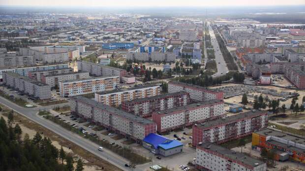 Вид города Муравленко