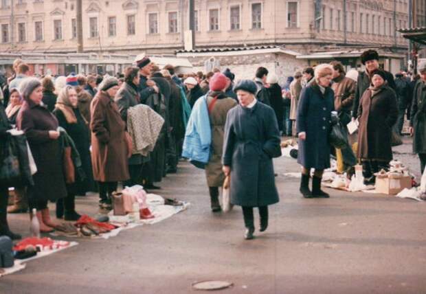 Архивные фотографии немецкого туриста: Россия, март 1992 года