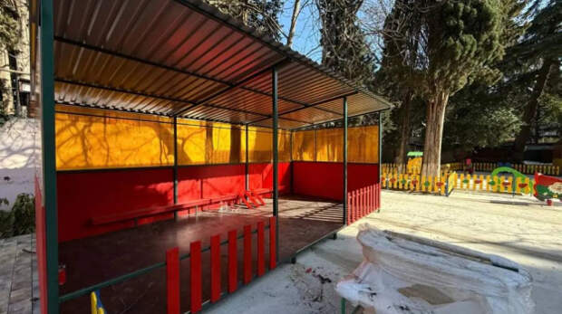 В Ялте ремонт детского сада №6 находится на финальной стадии