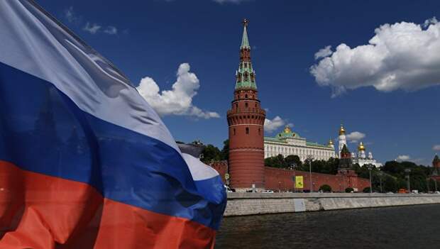 Вид на Московский Кремль