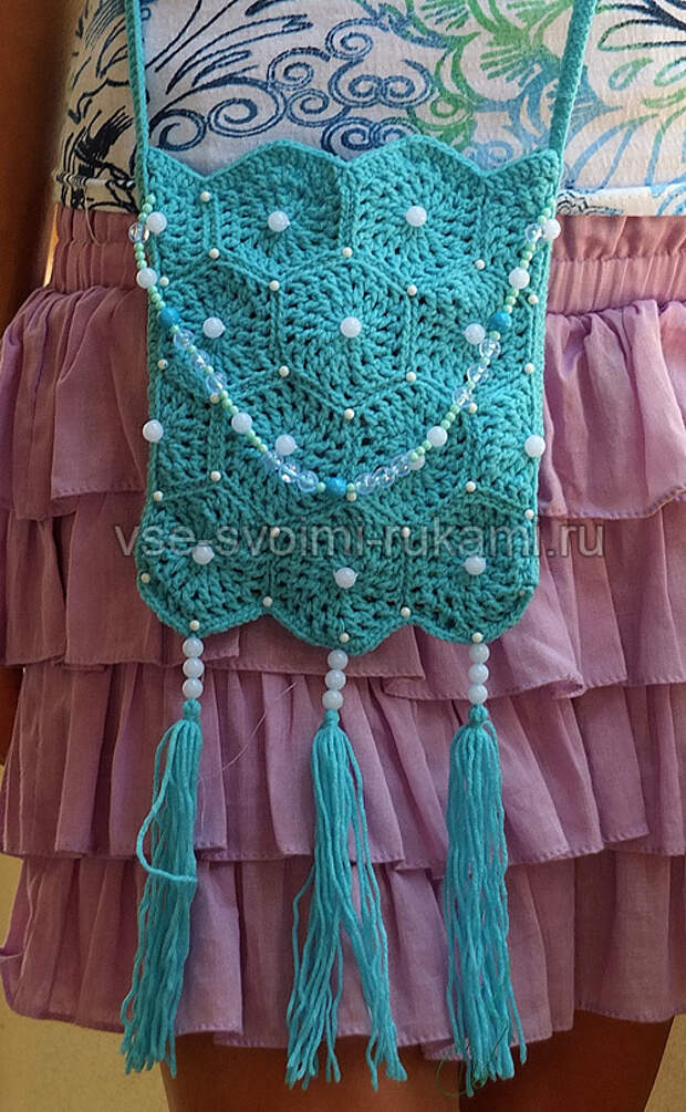 вязаная сумка крючком вязаная сумка крючком