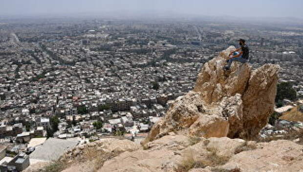 Вид на Дамаск с горы Касьюн. Архивное фото