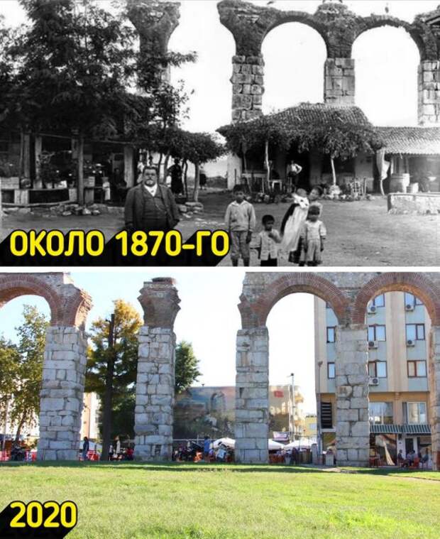 Популярные достопримечательности в прошлом и в наши дни