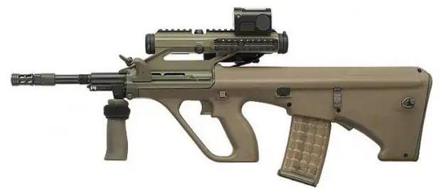 Штурмовая винтовка Steyr AUG SF и Штурмовая винтовка Steyr AUG Carbine