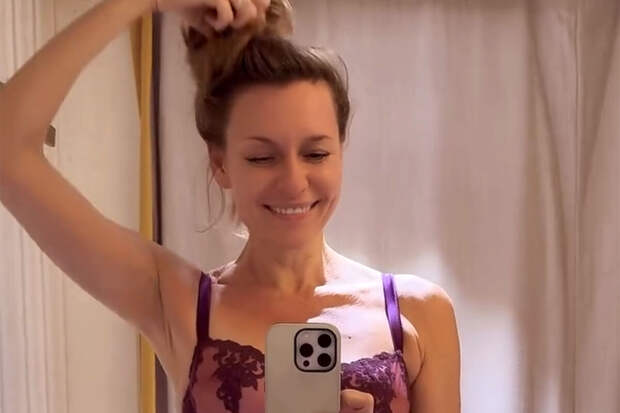 Актриса Любовь Толкалина снялась в белье