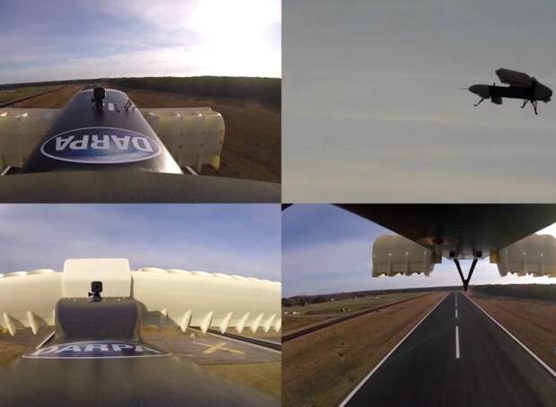 Запись с камер во время испытаний VTOL X-Plane. /Фото: youtube.com