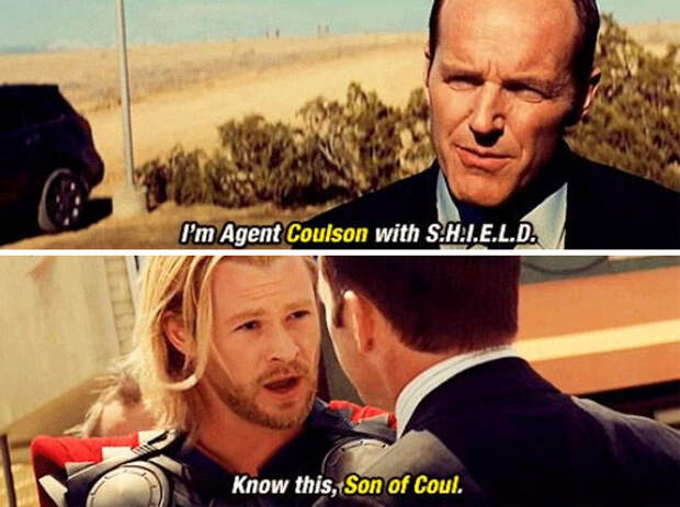 Thor (2011). Thor Calls Coulson 