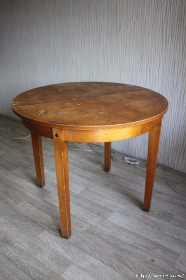 Картинки по запросу Винтажная переделка старого стола в стиле шебби-шик
