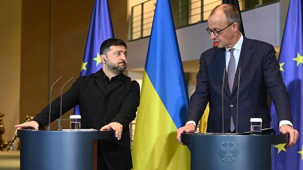 Мерц потребовал от Зеленского прекратить бегство украинцев в ЕС
